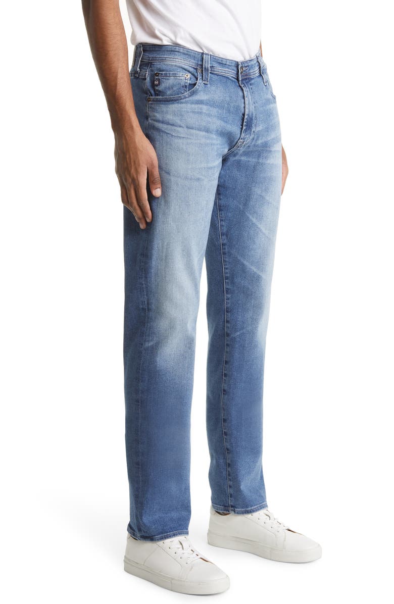 AG Everett Slim Straight Leg Jeans, Alternate, color, Zipline