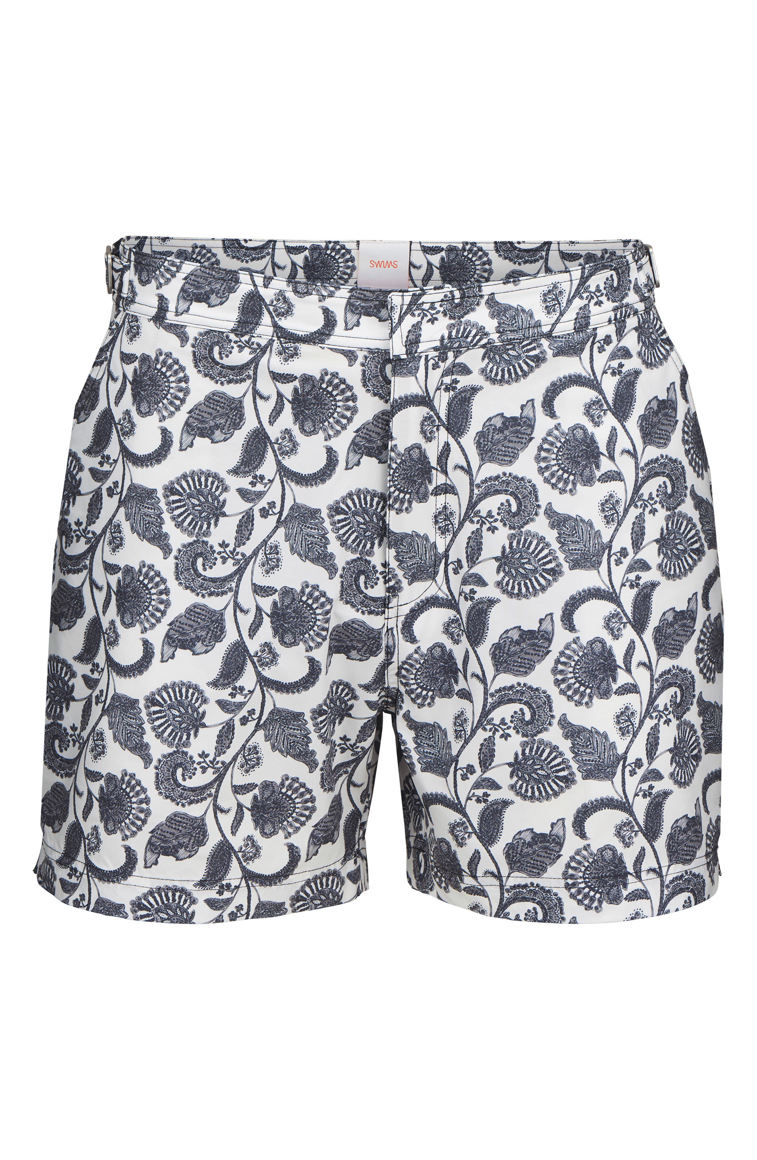 Breeze Floral Swim Trunks