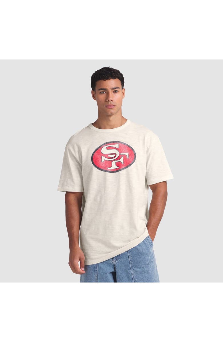 FANATICS Men's Fanatics Cream San Francisco 49ers Slub T-Shirt, Main, color, Cream