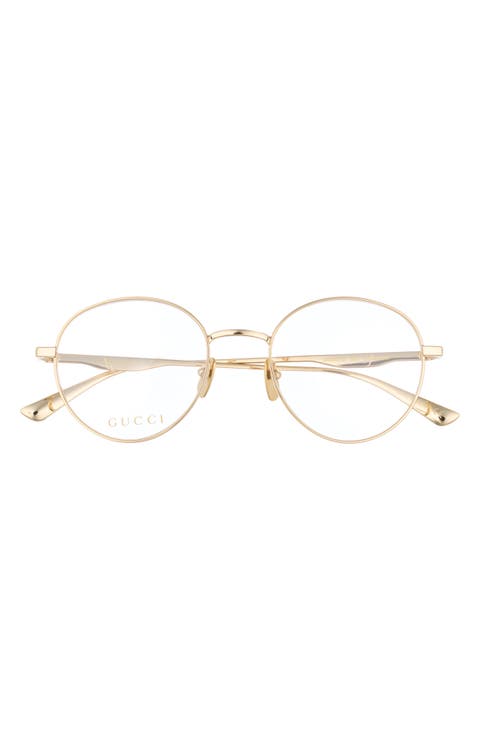 51mm Round Metal Optical Frames