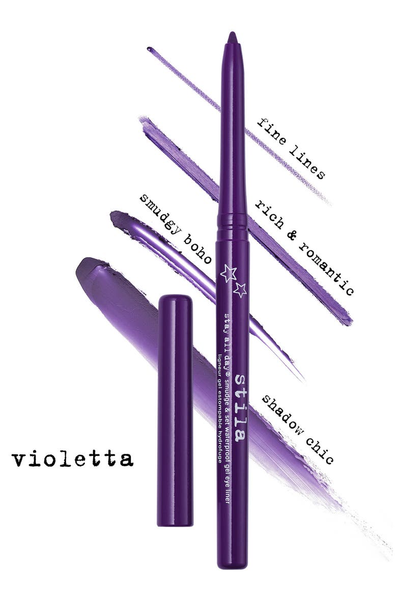 Stay All Day® Smudge & Set Waterproof Gel Eyeliner, Alternate, color, VIOLETTA