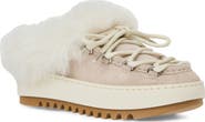 Aquatalia Anise Genuine Shearling Lined Sneaker Mule