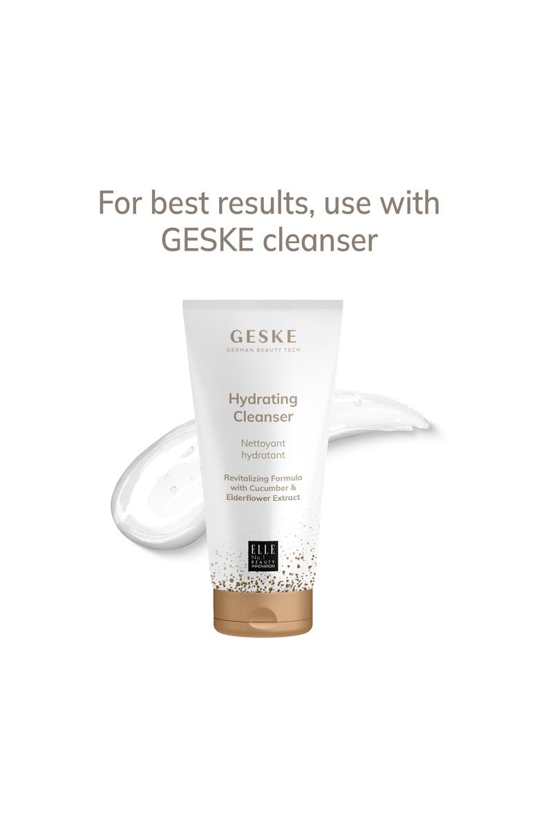 GESKE SmartAppGuided Facial Brush | 4 in 1, Alternate, color, Black