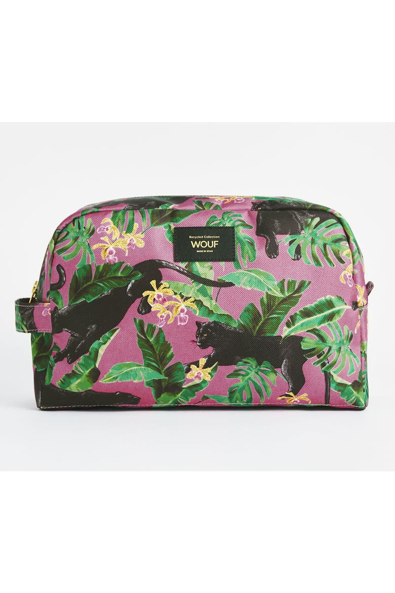 Rose Yucata Large Toiletry Bag, Alternate, color, Rose Yucata