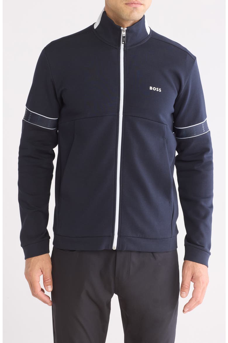 Skaz Zip Front Jacket, Main, color, DARK BLUE