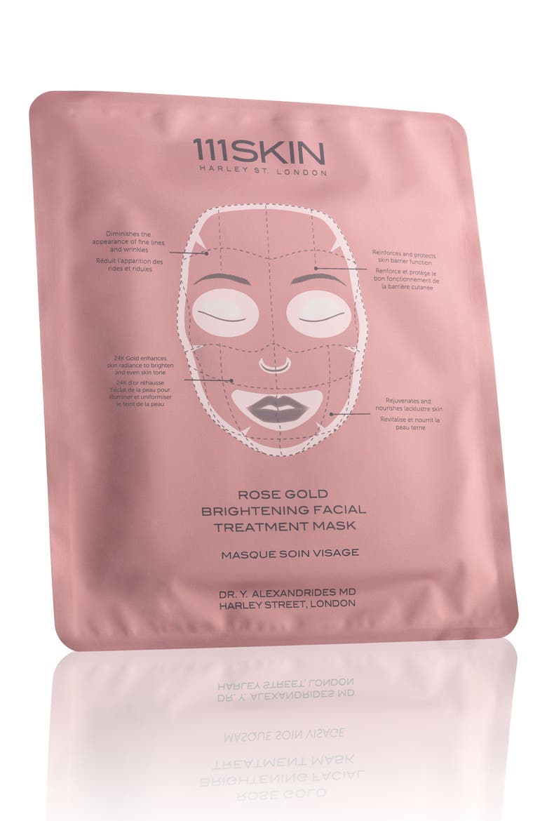 Rose Gold Brightening Facial Treatment Mask, Main, color, NO COLORDNU