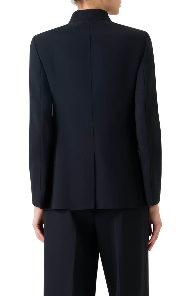 Akris Kev Wool Blend Jacket, Alternate, color, Black