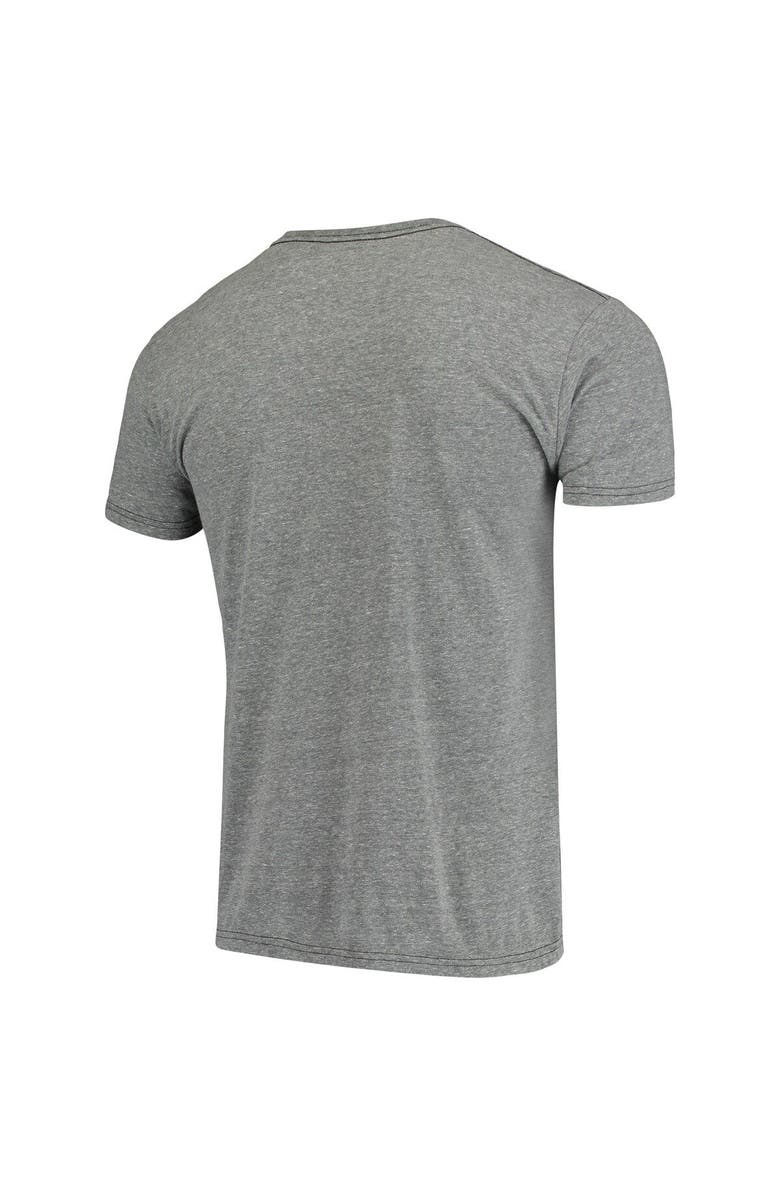 Retro Brand Men's Original Retro Brand Heathered Gray UCLA Bruins Vintage Logo Tri-Blend T-Shirt, Alternate, color, 