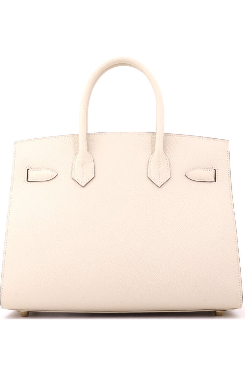 Pre-Owned Hermes Birkin Sellier Bag Light Epsom with Gold Hardware 30, Alternate, color, Craie