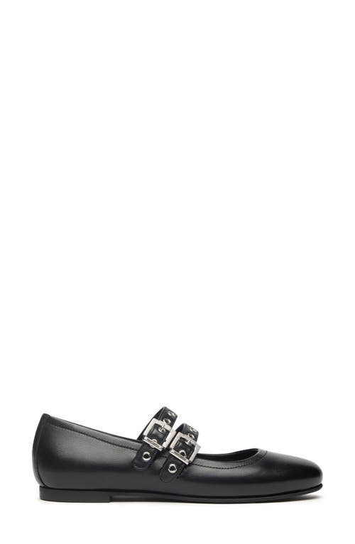 Nerogiardini Double Strap Ballet Flat In Black