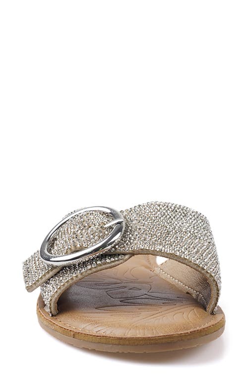 Rock & Candy Rock And Candy Crystal Buckle Slide Sandal