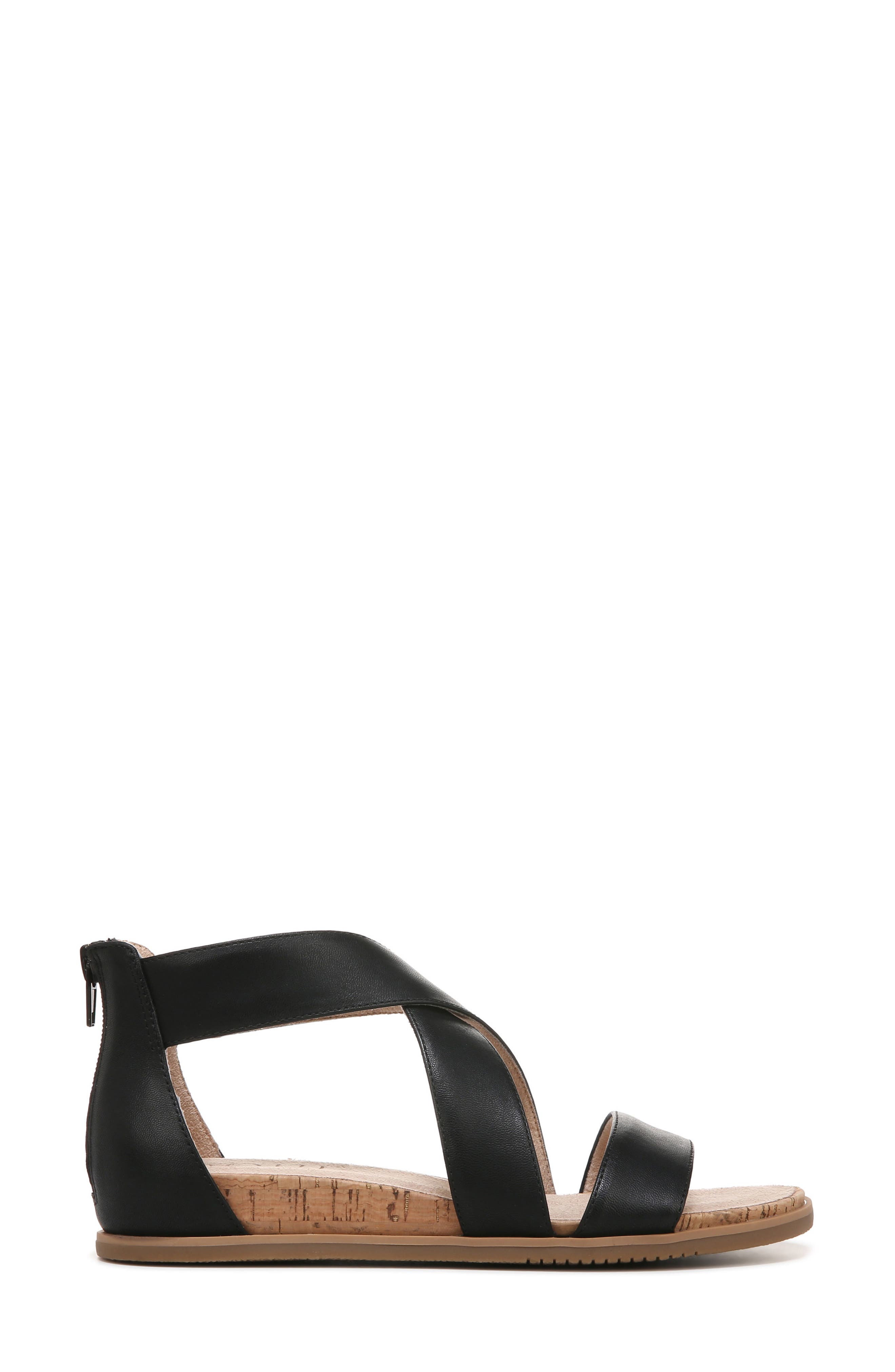 SOUL NATURALIZER Cindi Strappy Sandal, Alternate, color, Black Smooth Synthetic