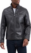 Michael Kors Barmullo Faux Leather Jacket