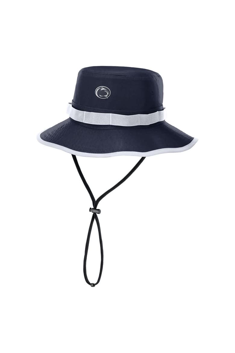 Men's Nike Navy Penn State Nittany Lions 2025 Sideline Apex Boonie Bucket Hat, Main, color, Navy
