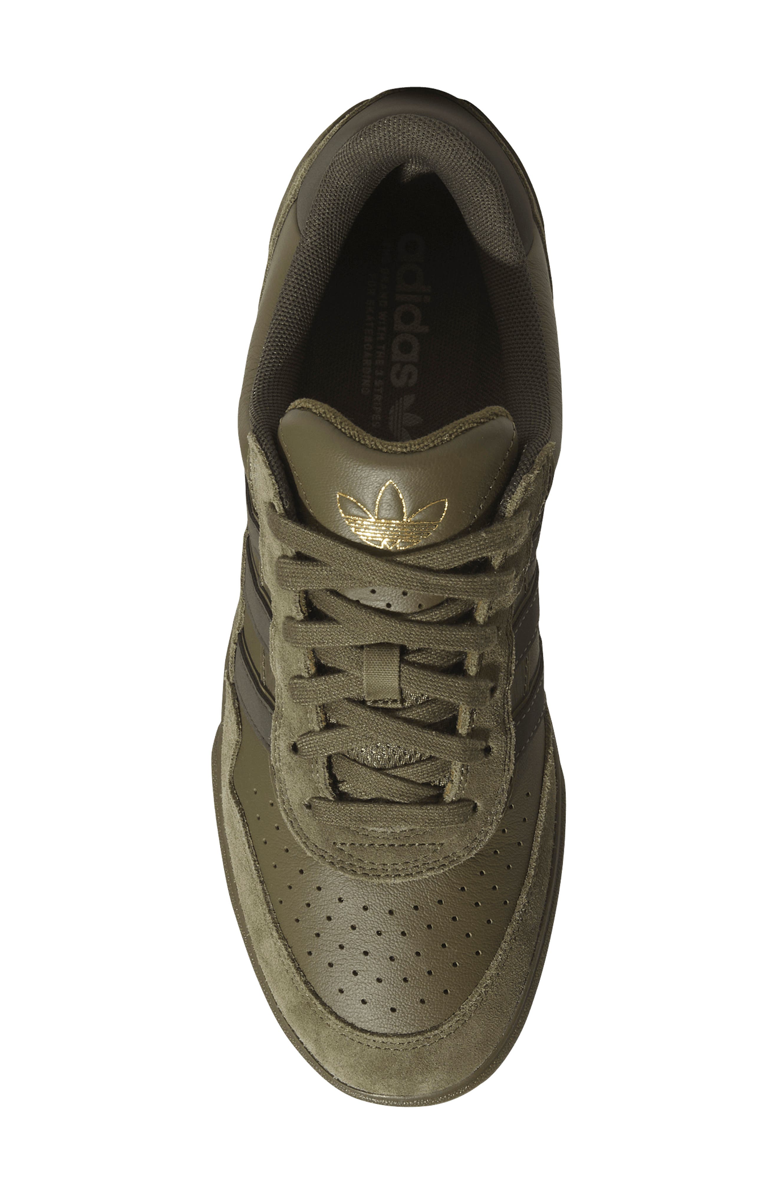 adidas Tyshawn II Skate Sneaker, Alternate, color, Olive Strata