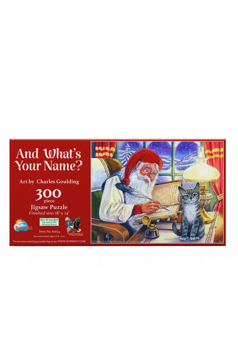 And What's Your Name? 300 piece Jigsaw Puzzle for Adults, Alternate, color, Multicolor