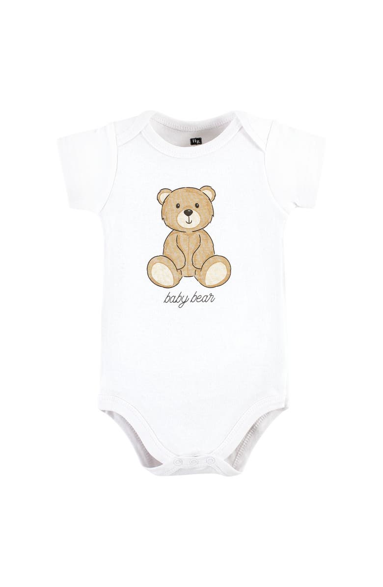 Hudson Baby Two Bodysuits & Matching Pants Apparel Set, Alternate, color, Teddy Bears Short Sleeve
