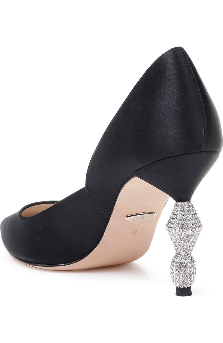 Badgley Mischka Collection Badgley Mischka Evan Crystal Heel Pointed Toe Pump, Alternate, color,