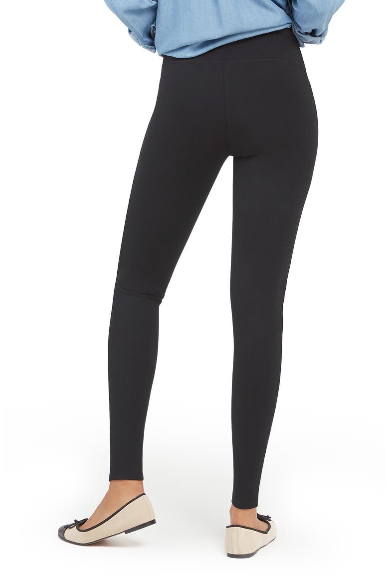 Ponte Ankle Leggings, Alternate, color, CLASSIC BLACK
