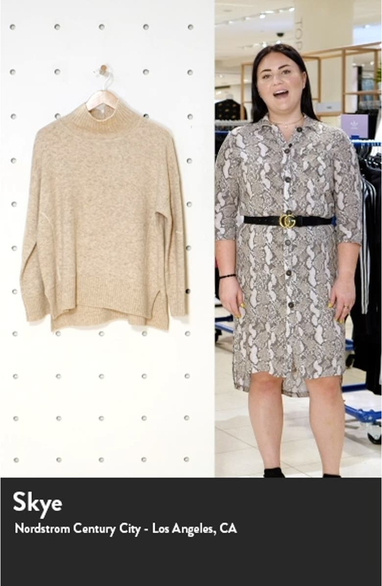 Oversize Turtleneck Sweater, sales video thumbnail