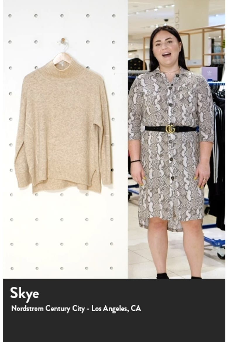 Oversize Turtleneck Sweater video