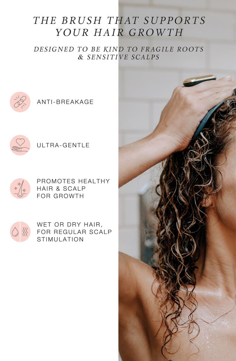 Manta Pulse Professional Scalp Massage Brush, Alternate, color, Grey