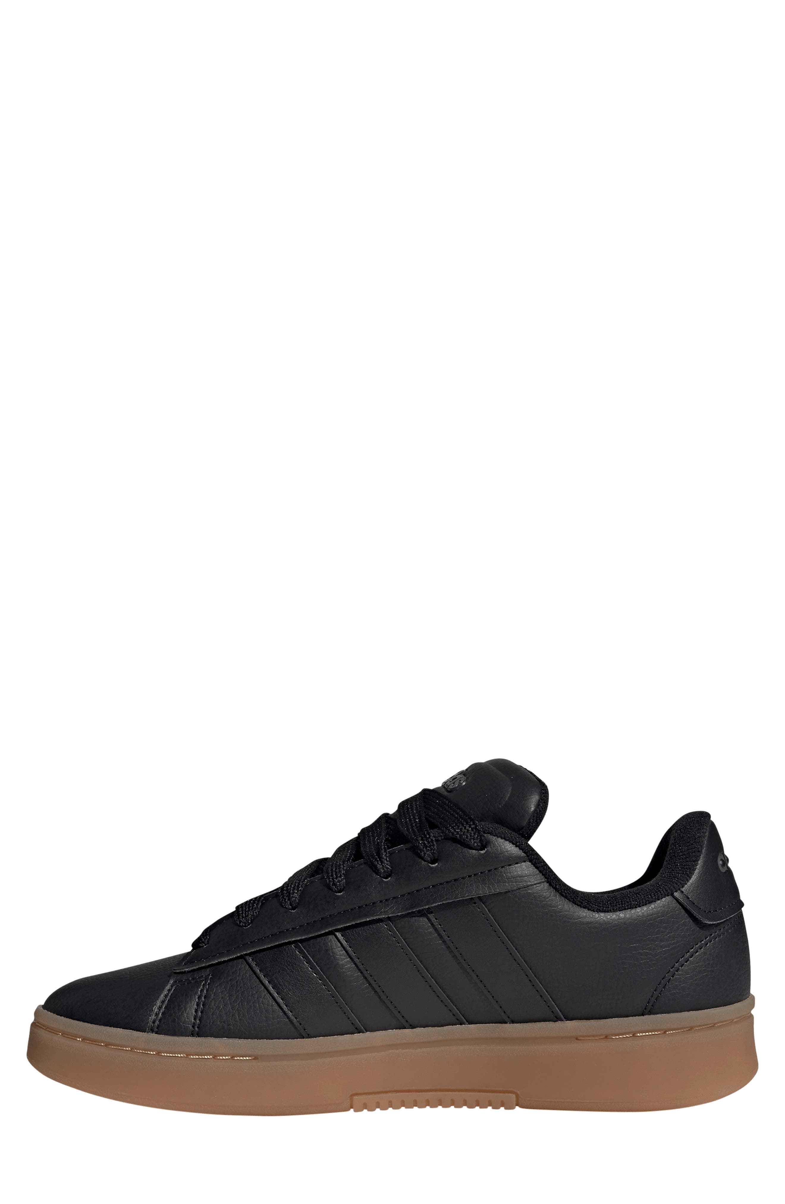 adidas Grand Court Alpha '00 Sneaker, Alternate, color, Core Black/ Core Black/ Gum10