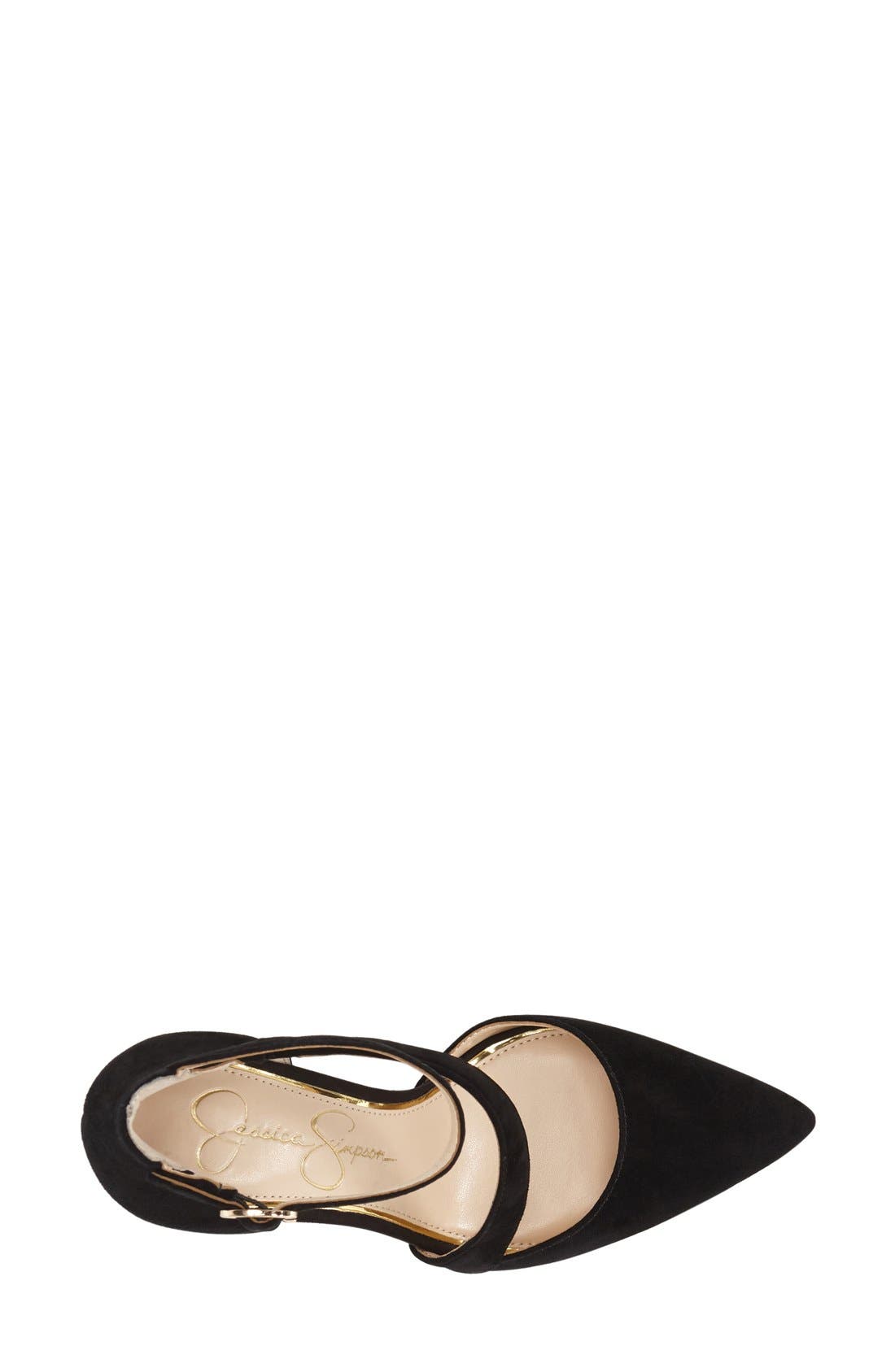 Jessica Simpson 'Castana' Pointy Toe Pump, Alternate, color, 