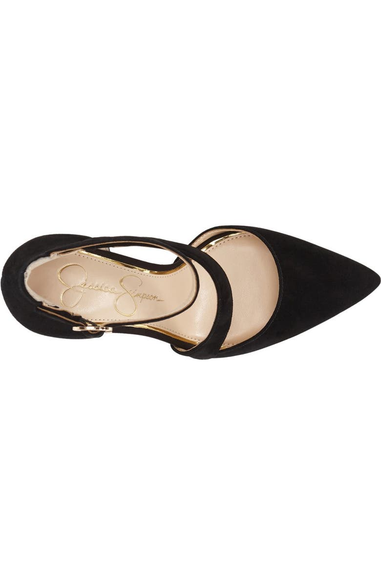 Jessica Simpson 'Castana' Pointy Toe Pump, Alternate, color,
