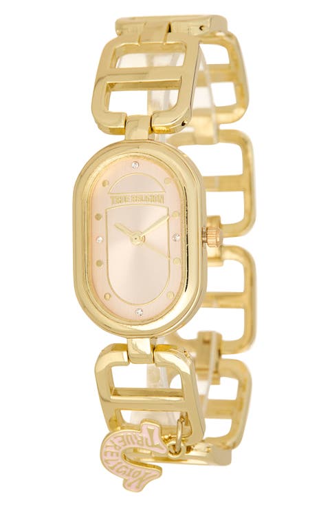 Logo Charm Bracelet Watch, 28mm