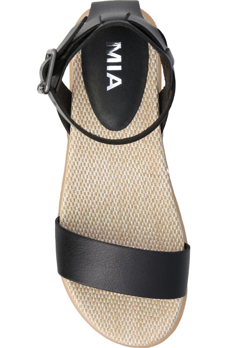 MIA Ellen Platform Sandal, Alternate, color, Black