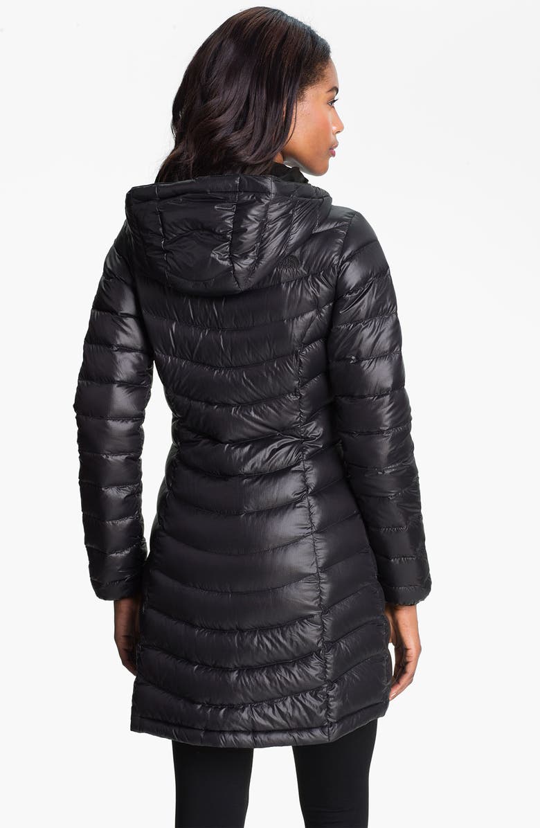 The North Face 'Jenae' Hooded Down Jacket, Alternate, color,