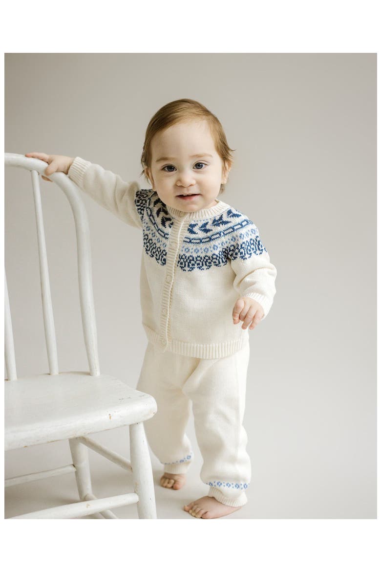 Fair Isle Pant Set for Infant, Alternate, color, Ivory Multi