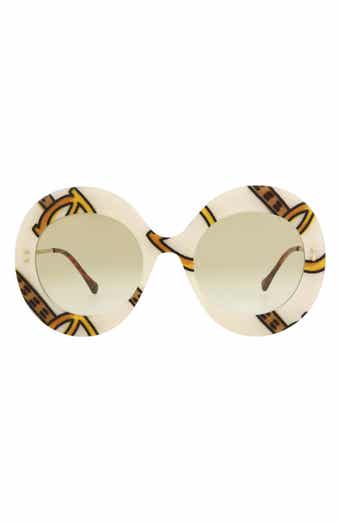 GG0894S 61mm Round Sunglasses
