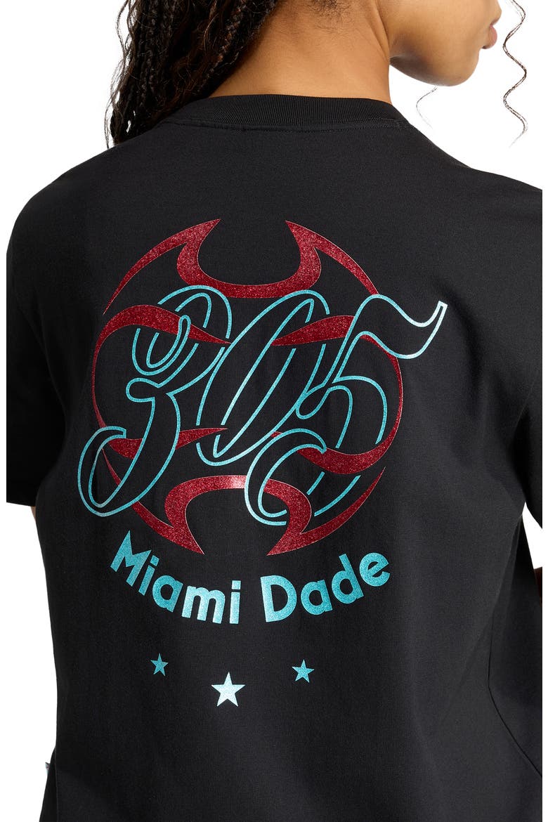 Miami Graphic T-Shirt, Alternate, color, BLACK/ /