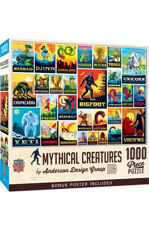 Mythical Creatures 1000 Piece Puzzle
