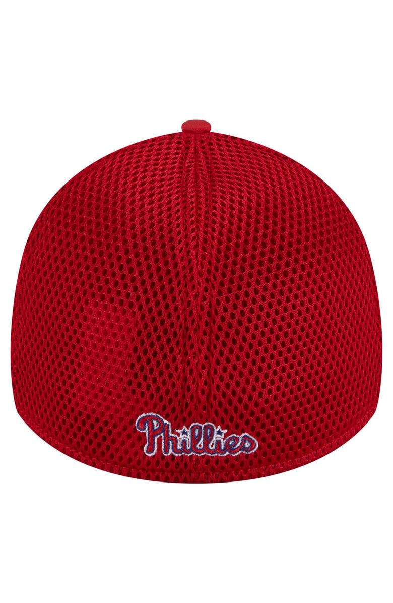 New Era Men's New Era Red Philadelphia Phillies Subtle Camo 39THIRTY Flex Hat, Alternate, color, Red