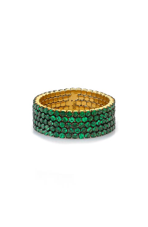 Threads Pavé Ring