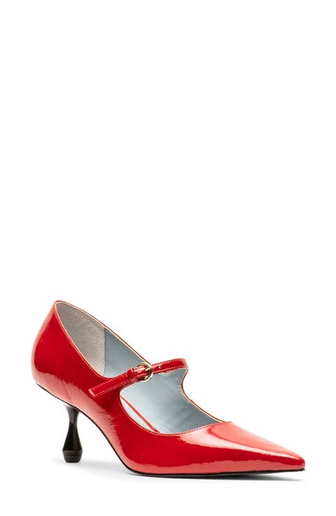 Naomi Pointed Toe Mary Jane Pump (Women)