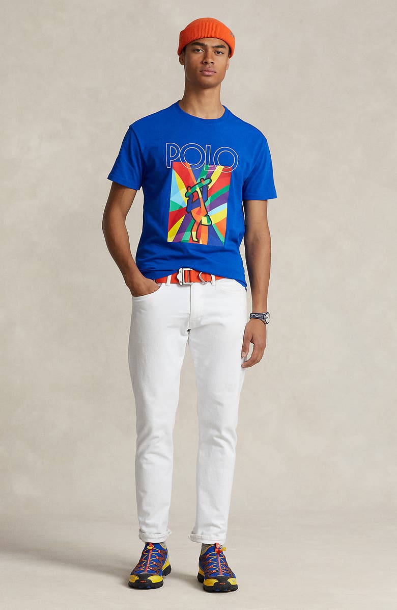 Polo Ralph Lauren Logo T-Shirt, Alternate, color,