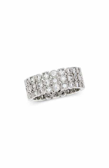 Multi Shape Wide Band Ring