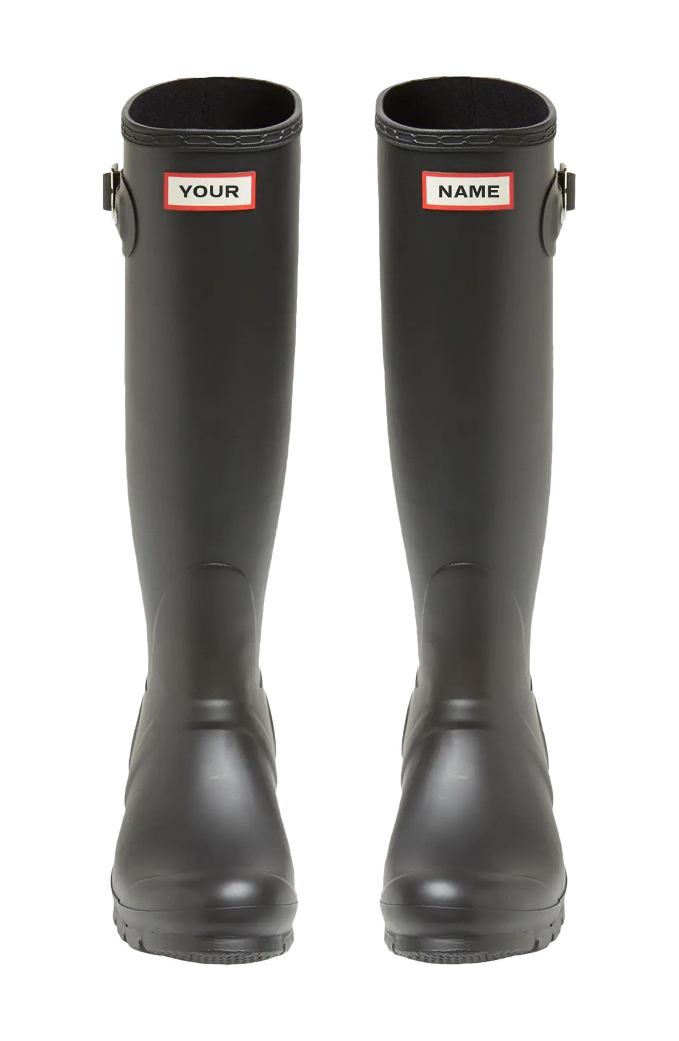 Hunter Original Tall Personalized Rain Boot, Main, color, 