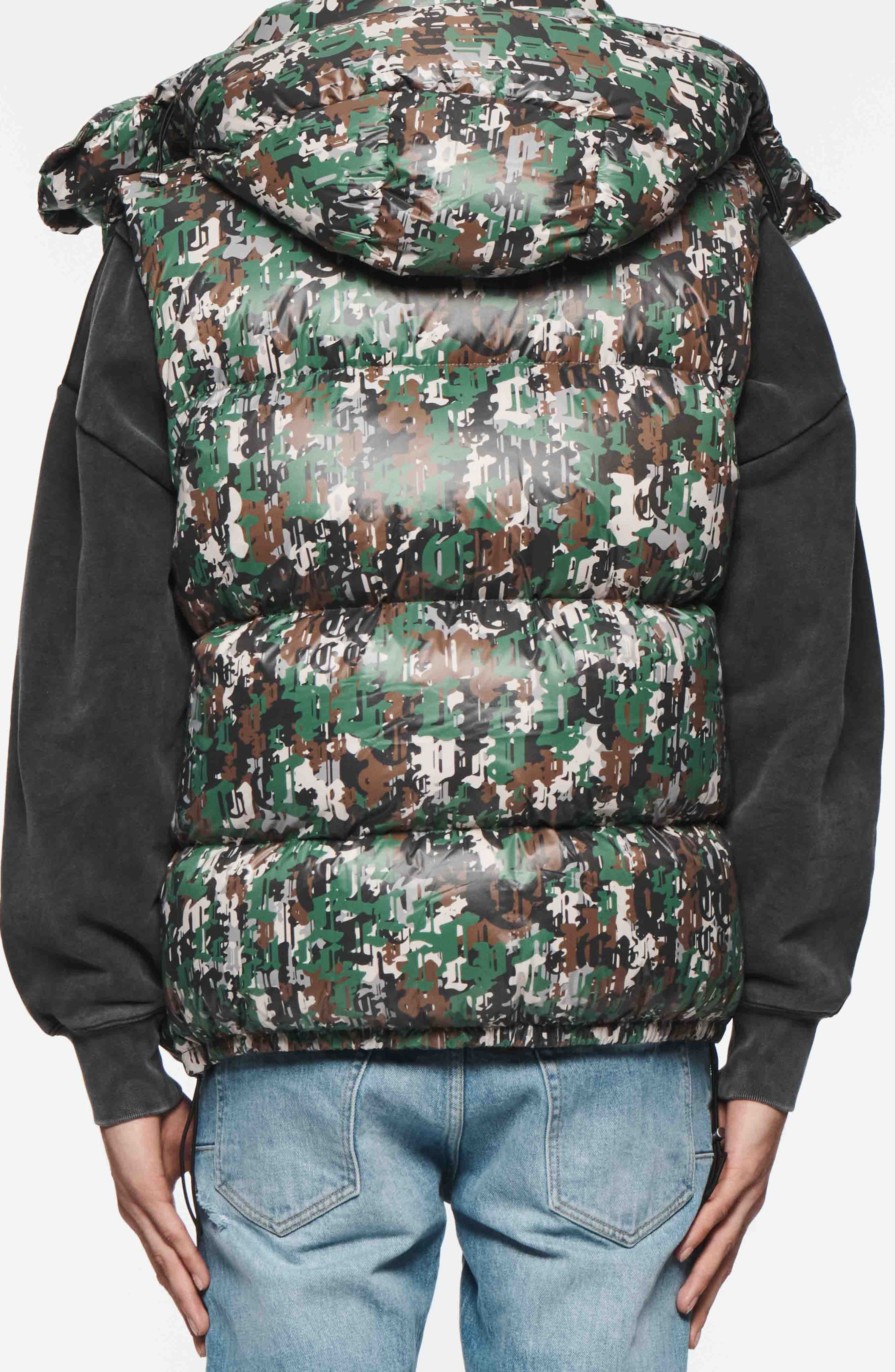 Hooded Down Puffer Vest - image 2