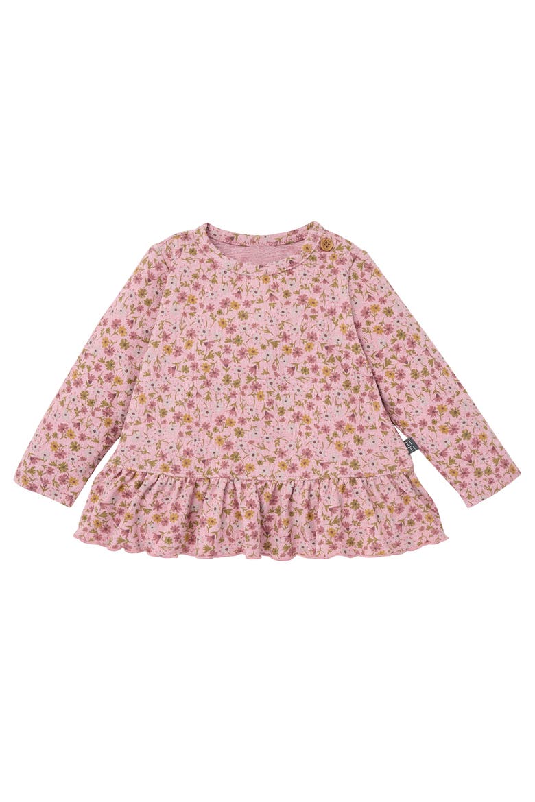 Peplum Top and Pants Set, Alternate, color, Rose Heather