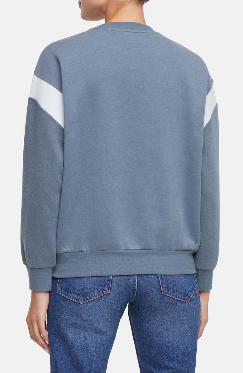 Wildfox Lodge Bum Charlie Sweatshirt, Alternate, color, Stormy Weather