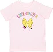 Sweet Wink Kindergarten Pencil Bow Short Sleeve T-Shirt