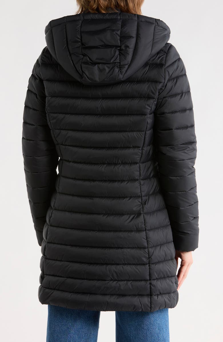 Save The Duck Cate Puffer Jacket, Alternate, color, Black