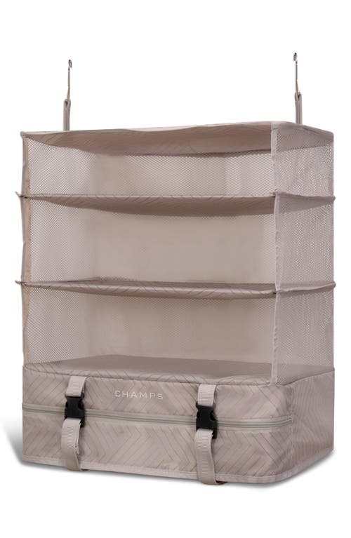 Champs Travel Closet In Brown