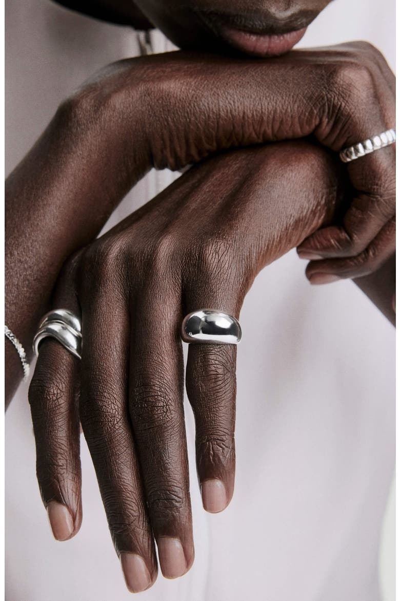 Dôme Ring, Alternate, color, Sterling Silver