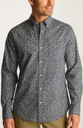 Everyday Slim Fit Microcheck Stretch Cotton Button-Down Shirt
